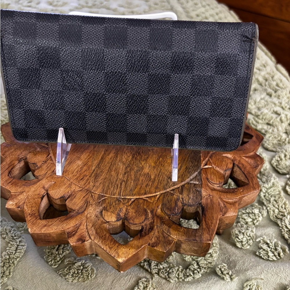 Louis Vuitton Damien Graphite Brazza Wallet (often called the Brazza Wallet) - Picture 12 of 12